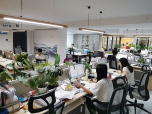 一樓技術部辦公區